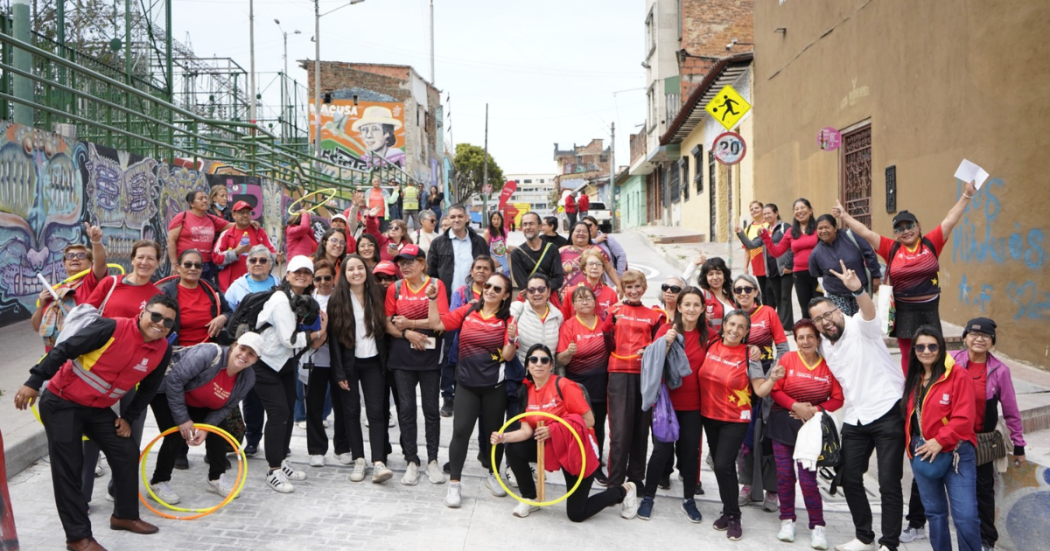 Foto de ciudadanos de la localidad de La Candelaria 