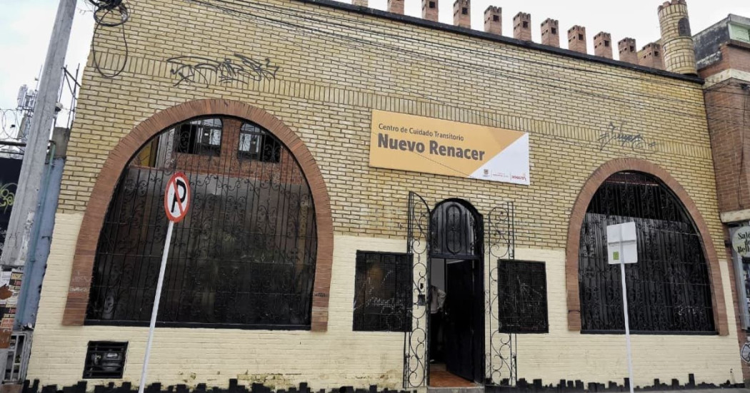 Foto fachada del Centro de Cuidado Transitorio Día-Noche Nuevo Renacer