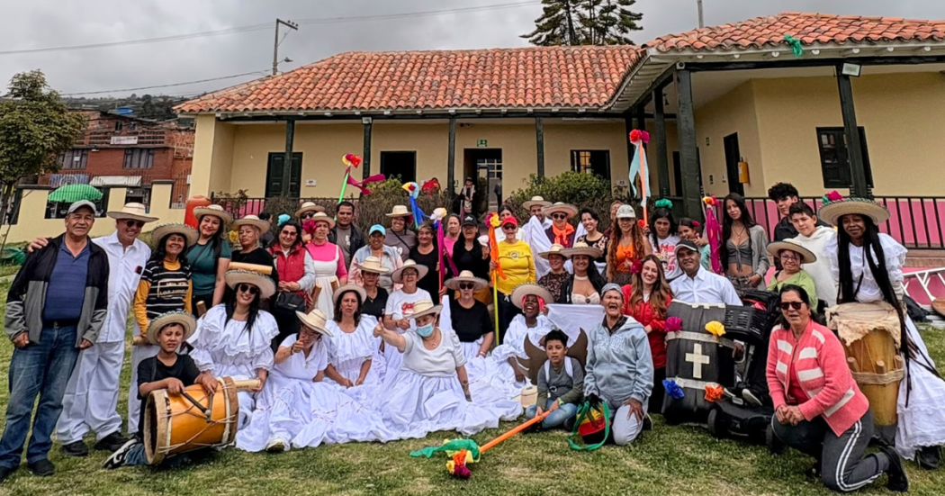 Foto de ciudadanos de la localidad de Usme 