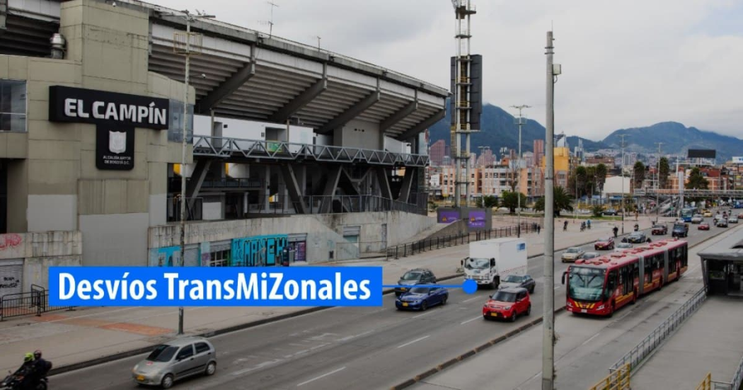 Foto de inmediaciones del estadio El Campín en Bogotá.
