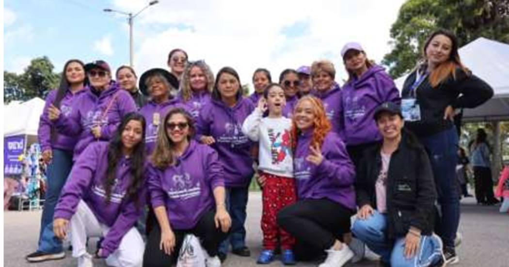 Foto de emprendedoras de la localidad de Tunjuelito 