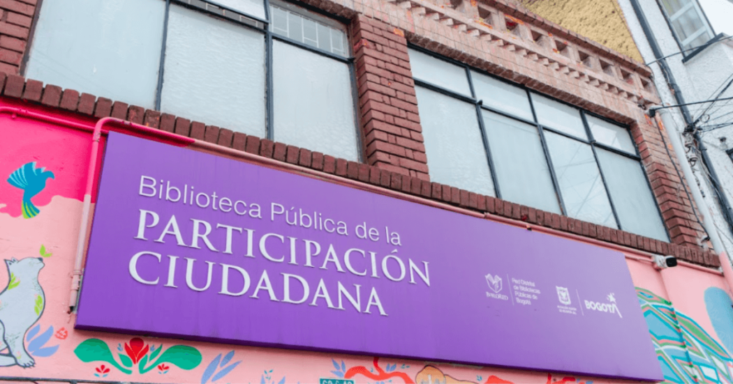 Imagen de aviso exterior 'Biblioteca Pública de la Participación Ciudadana'