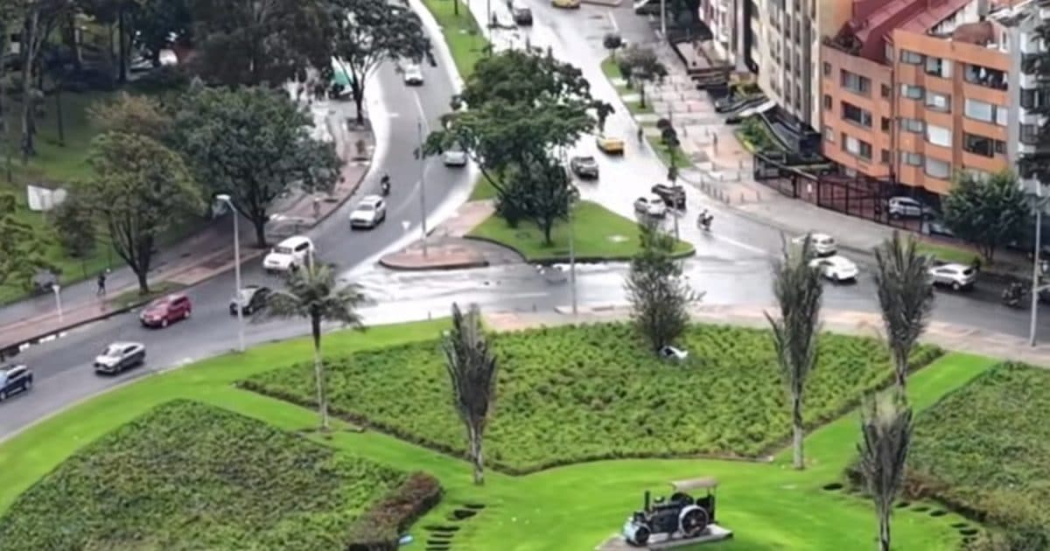 Nueva semaforización de glorieta de calle 63 con carrera 50 en Bogotá