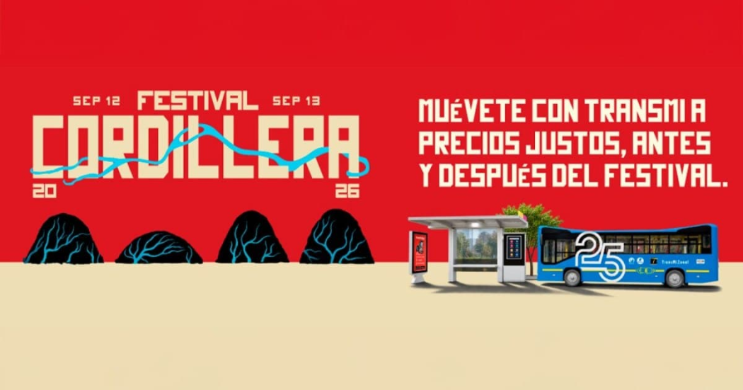 Pieza gráfica de TransMilenio.