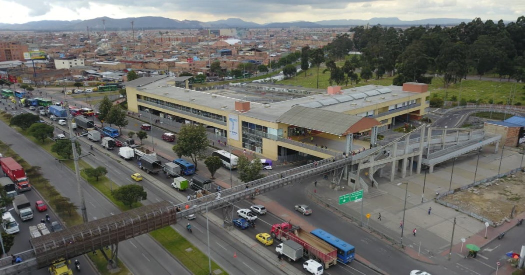 Foto de la sede Sur de la Terminal de Bogotá