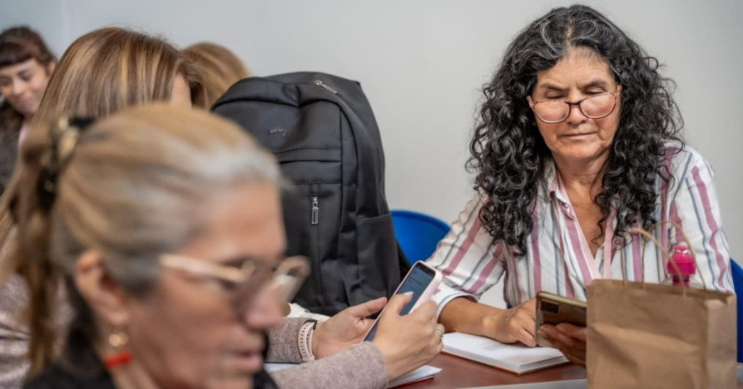 Mujeres inscritas en los cursos que ofrece la Secretaría Distrital de Desarrollo Económico