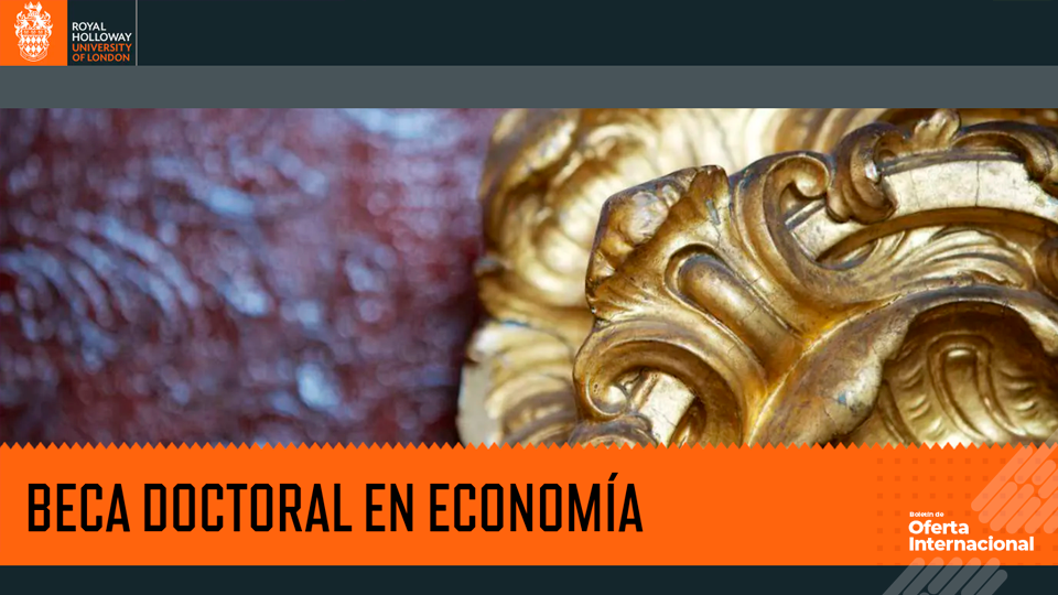Beca doctoral en Economía de Royal Holloway para 2027