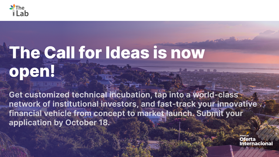 Convocatoria 2027 del Climate Finance Lab para finanzas climáticas