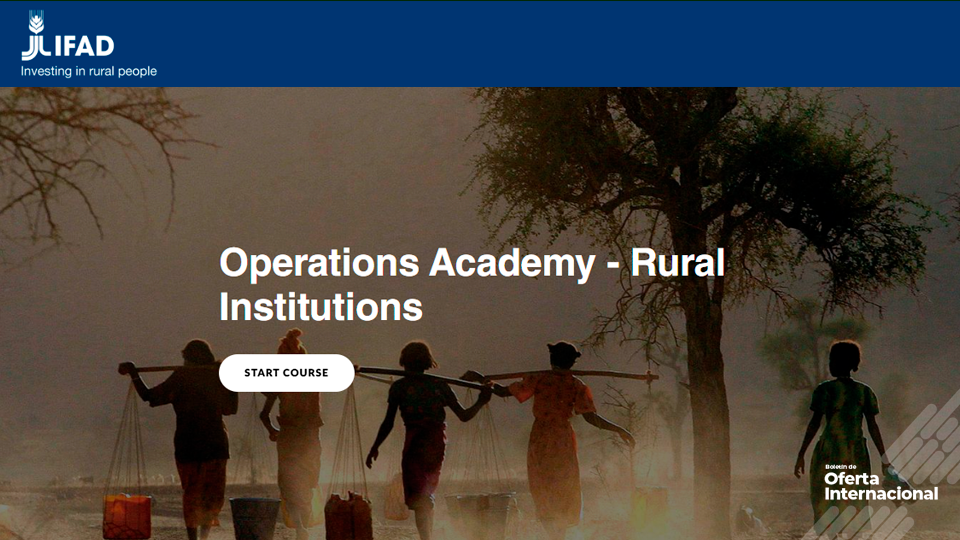 Curso IFAD sobre instituciones rurales y desarrollo agrícola