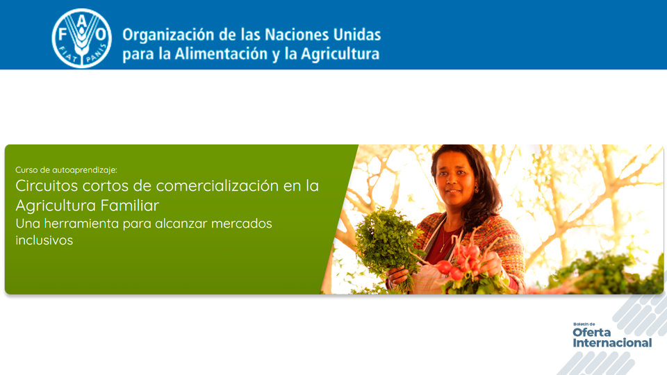 Curso FAO sobre agricultura familiar y mercados inclusivos