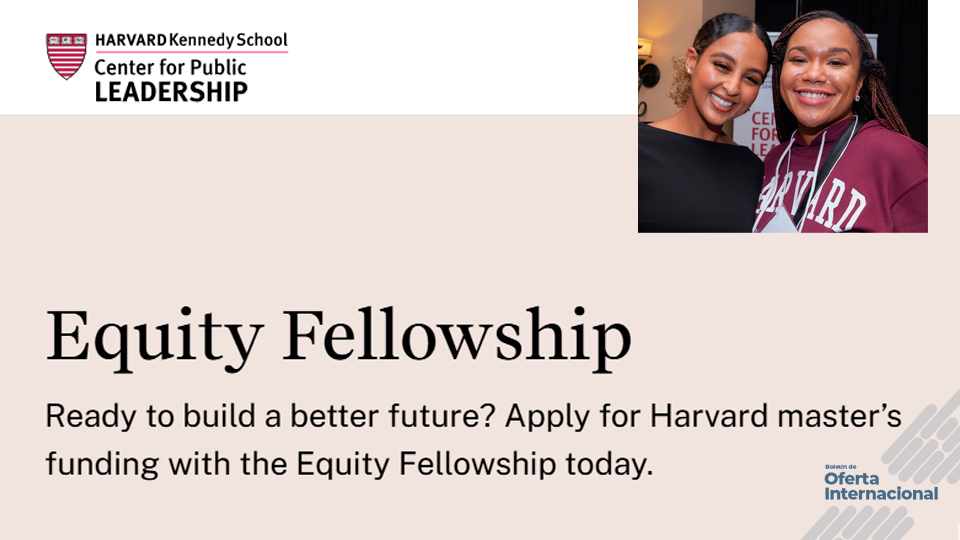 Beca de Harvard para líderes que trabajan por la equidad