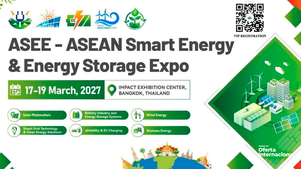 Feria ASEE 2027 sobre energías renovables y almacenamiento energético
