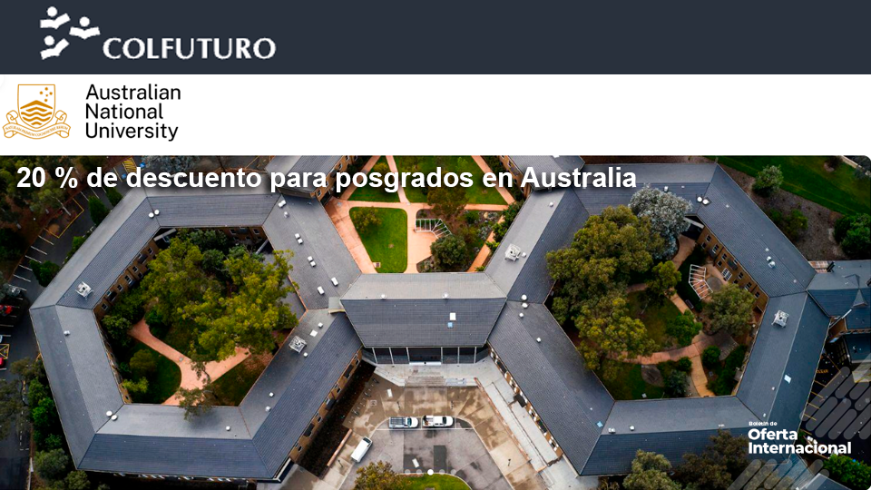 Campus de Australian National University en Canberra, Australia