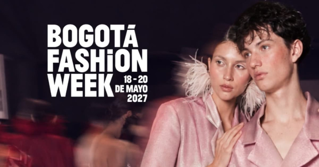Piezas publicitaria del Bogotá Fashion Week 