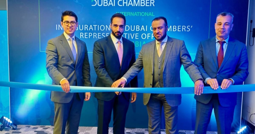Momento de la apertura de New Horizons, la misión comercial de Dubai International Chamber