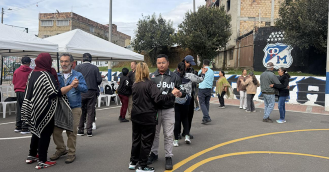 Foto de ciudadanos de la localidad de Tunjuelito