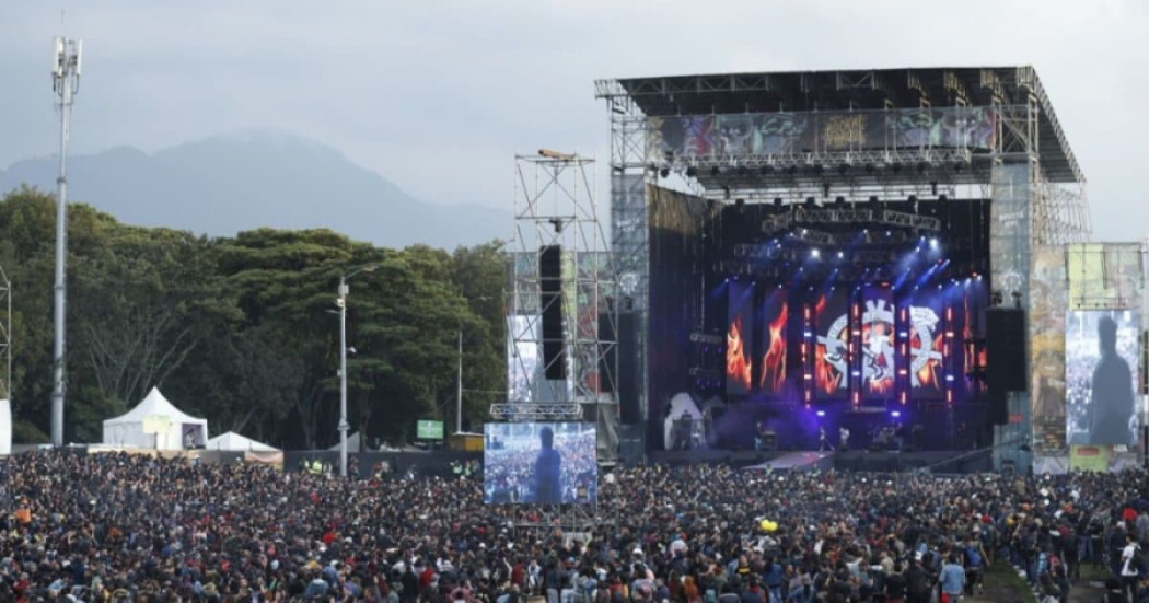 Asistente a una edición de Rock al Parque