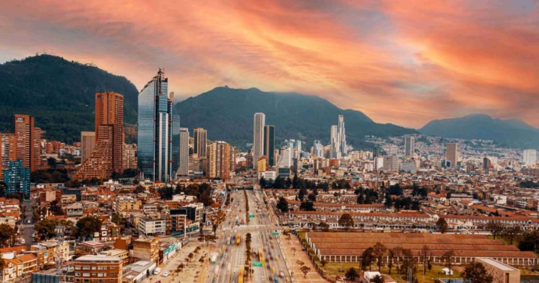 Panoramica del centro de Bogotá
