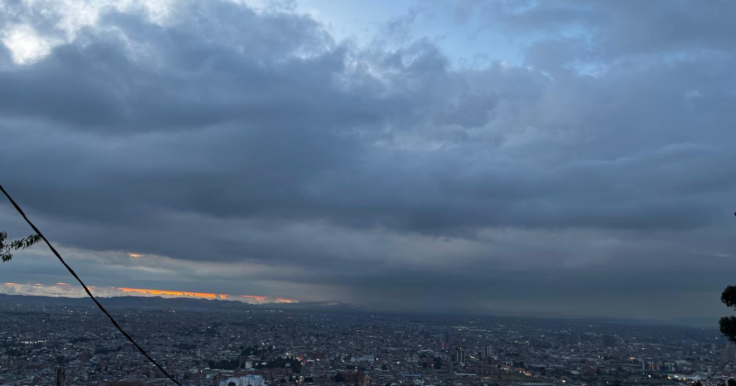 Foto de un paisaje de Bogotá