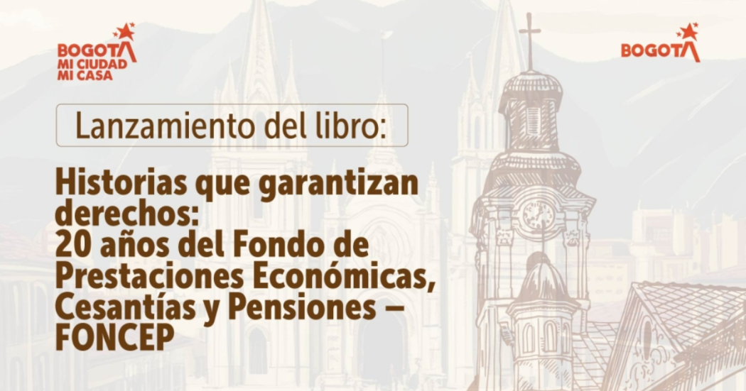 Pieza gráfica sobre la el FONCEP
