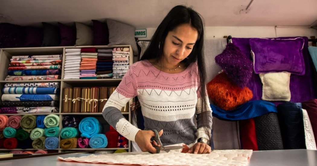 Mujer emprendedoras en Bogotá