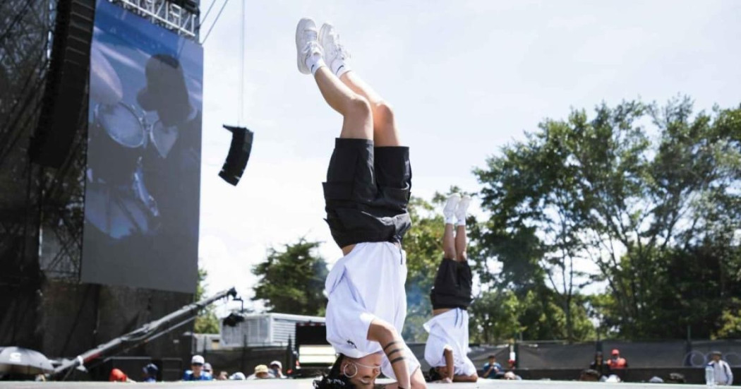 Artista en Hip Hop al parque