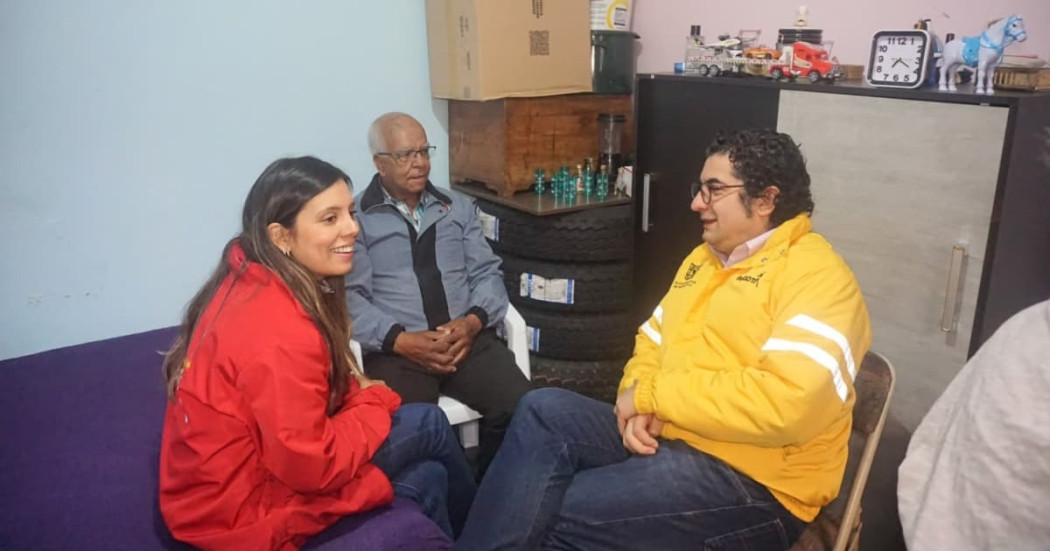 Foto de uno de los operativos de búsqueda de personas mayores en abandono o pobreza oculta en Bogotá.