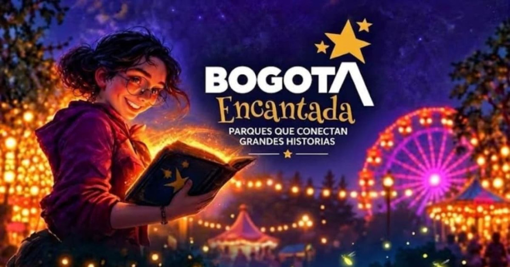Pieza publicitaria de 'Bogotá Ciudad Encantada'