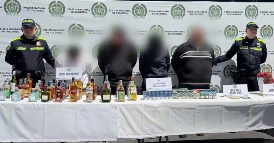 Capturados por la policía