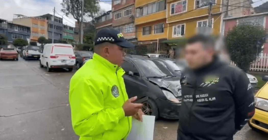 Alias el Gordo, capturado por la Policía.