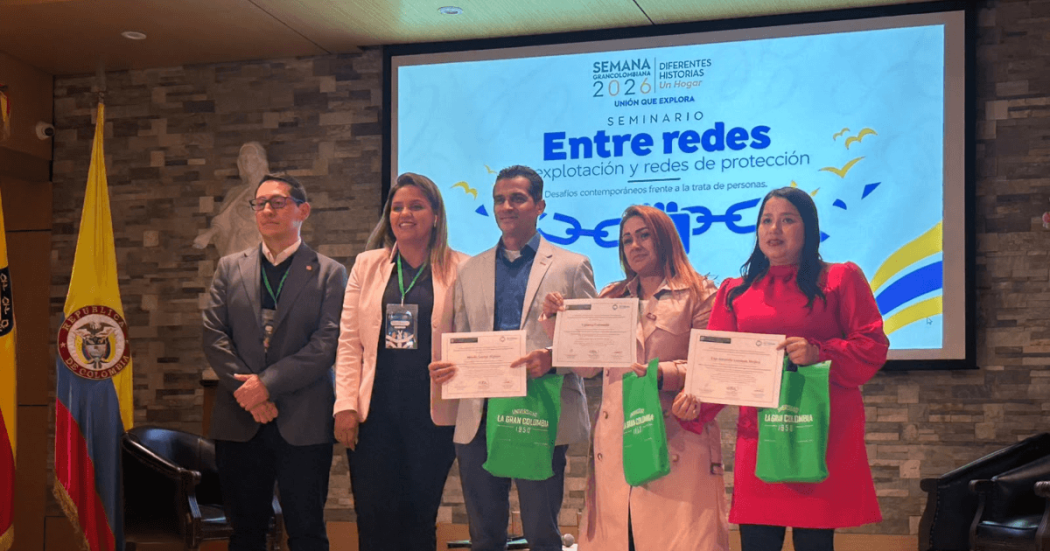Participantes de seminario ‘Entre redes de explotación y redes de protección: Desafíos contemporáneos de la trata de personas’.