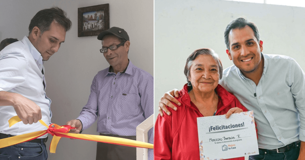 Foto que muestra personas sonriendo 