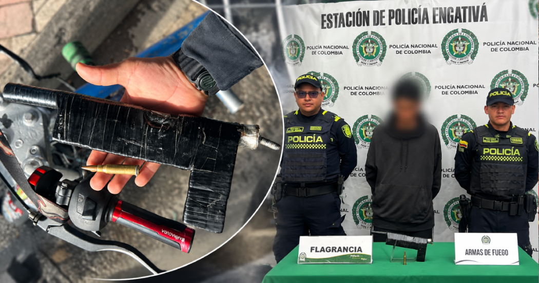 Arma incautada y hombre capturado por atacar a su pareja