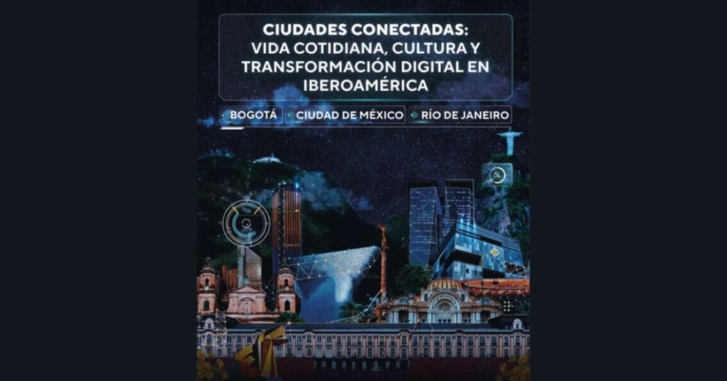 Imagen de un post en fondo negro con letras blancas donde se aprecia la información del curso virtual.