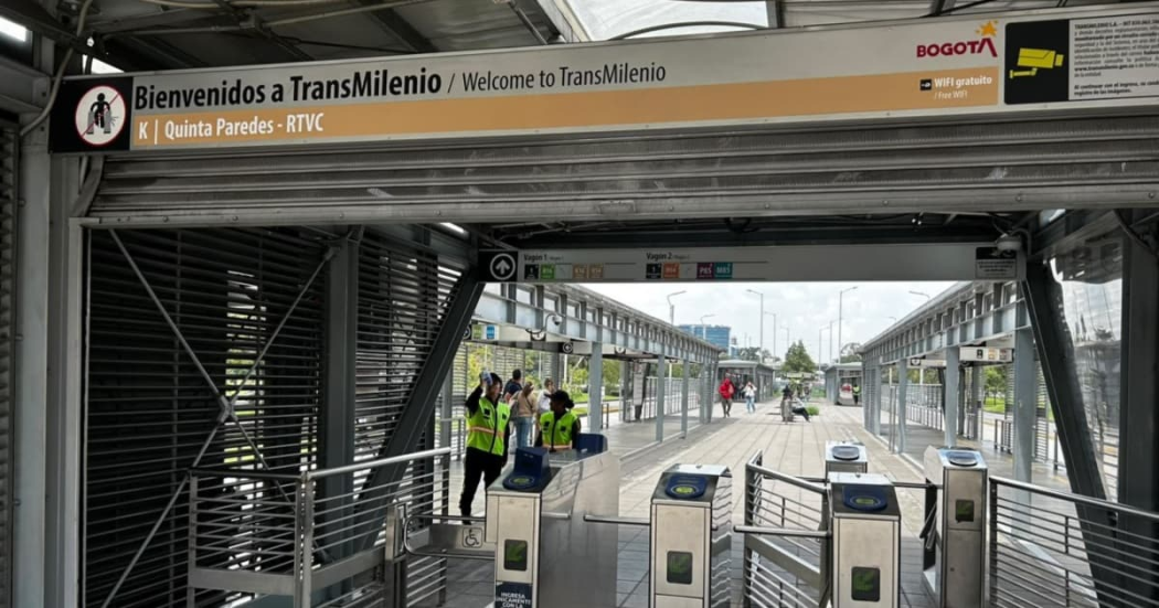 Foto de la estación Quinta Paredes - RTVC