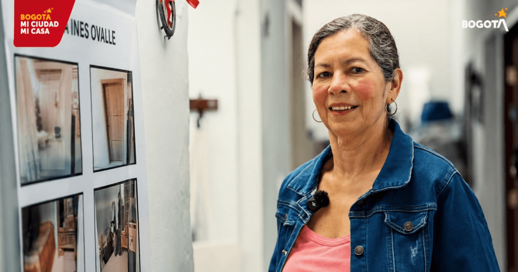 Foto que muestra una mujer sonriendo 