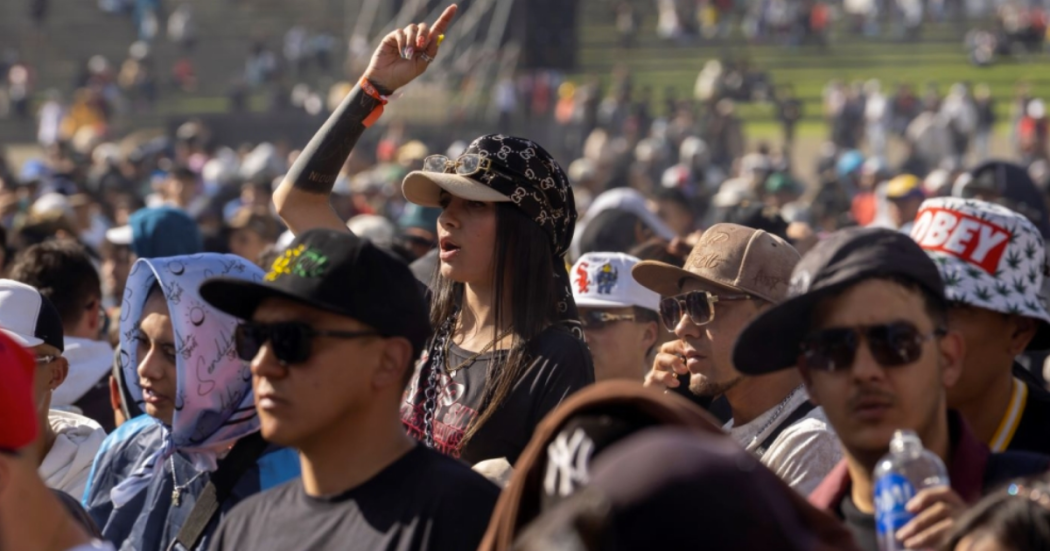 Imagen de varias personas disfrutando de Hip Hop al Parque.