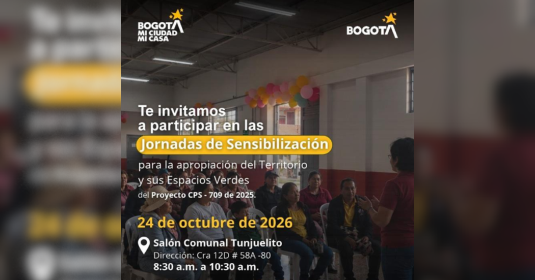 Imagen de pieza gráfica de la Alcaldía Local de Tunjuelito 