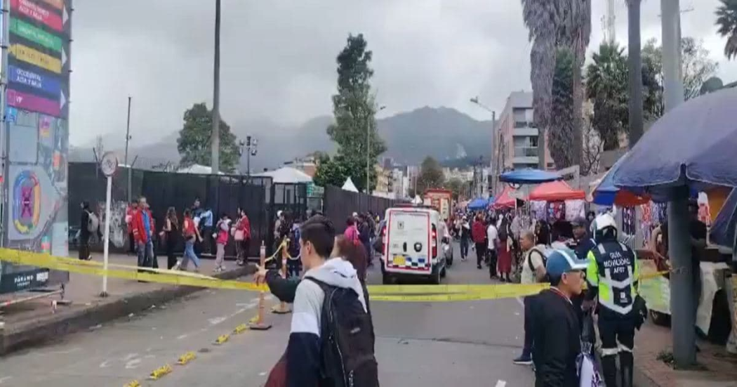 Imagen de aforo en inmediaciones de la av NQS