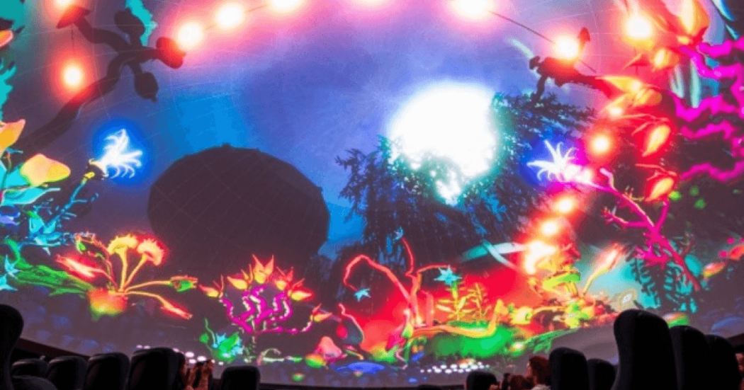 Imagen de Espectros, fractales, selvas y orquídeas en el Domo del Planetario de Bogotá