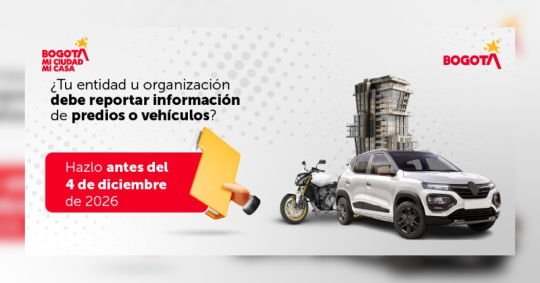 Imagen de pieza gráfica de Hacienda Bogotá. 