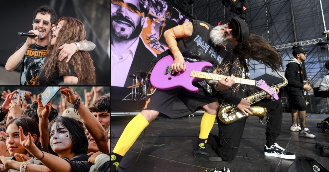 Artistas en el segundo día de Rock al parque