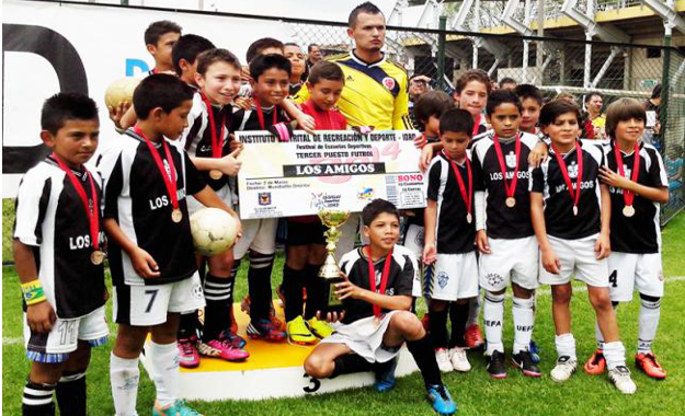 Inician las escuelas deportivas del IDRD y la Federación Colombiana de Fútbol