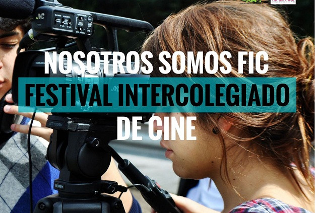 Afiche Festival Intercolegiado de Cine