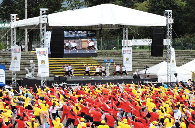 Bogotá se une a la celebración del día mundial de la actividad física