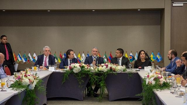 Alcaldes de ciudades capitales se reúnen con presidente Duque - Foto: Comunicaciones Alcaldía Bogotá / Andrés Sandovañ