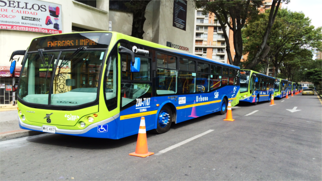 Bogotá cuenta con 20 nuevos buses híbridos zonales del SITP 