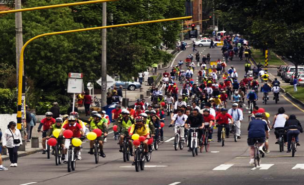 Ciclovía y Recreovías durante enero