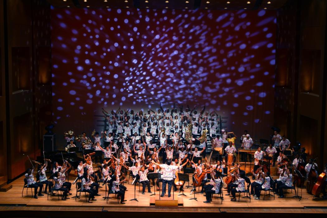 Orquesta sinfónica libre de quibdo en Bogotá