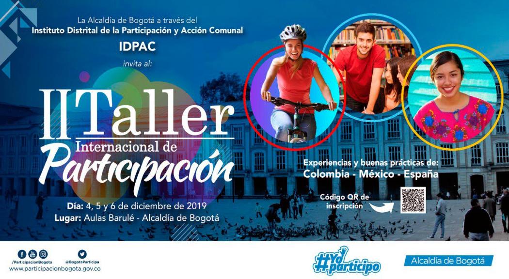 II Taller Internacional de Participación Colombia-México-España en Alcaldía Mayor de Bogotá